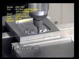 高精度模具精铣高光精加工使用五万转增速器
