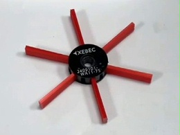 外螺纹毛刺去除专用轮形刷