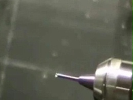 津上走心机背轴铣不锈钢内螺纹，8万转高频铣铣得动吗？