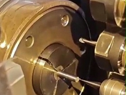 想知道国产走心机铣削梅花用的哪款高频铣吗？