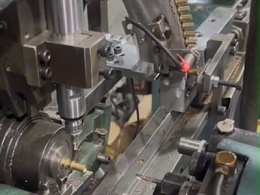 凸轮机钻黄铜1.5mm孔加装RBZ-20高速电主轴扭矩达0.1N.M