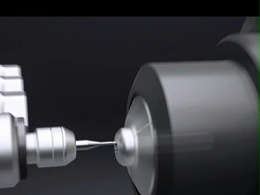 骨钉铣削要求精度高，80000转高频铣高速切削加工