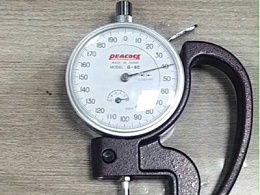 日本PEACOCK孔雀针盘式厚度计G-6C