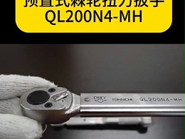 日本东日预置式棘轮扭力扳手QL200N4-MH