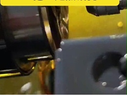 托纳斯背轴钻微孔，6万转高频铣一拖二定点钻孔