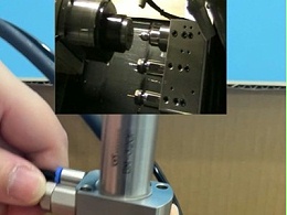 铣2.3mm螺纹就使用进口高转速高精度高频铣