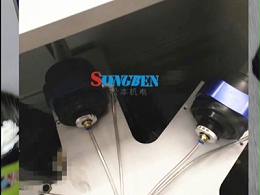 五轴机床去除压铸铝毛刺性价比方案来啦RBZ刚性电主轴+RBZ-40CF浮动锉刀