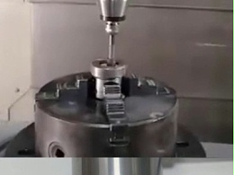 粉末冶金精磨内孔，加工中心用4万转RBZ高速主轴