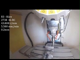 2738模具钢材铣削加工中心用NAKANISHI高速电主轴HES