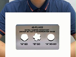 美国环球防篡改型强力星型起子&扳手检查规2298-05