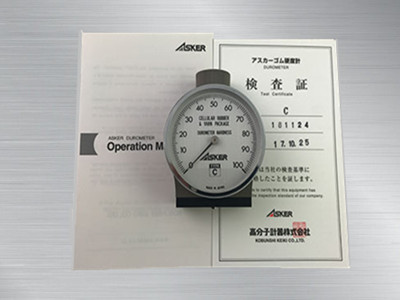 日本ASKER橡胶硬度计C型 