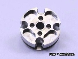 多轴机床加装NAKANISHI高速电主轴钻孔铣削一体式加工