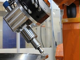 日本NAKANISHI高速电主轴E4000搭配机器人去毛刺案例系列