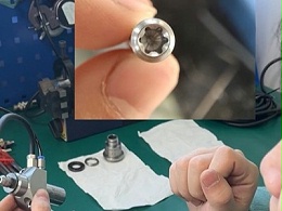 NAKANISHI高频铣铣骨钉梅花效果如何呢?