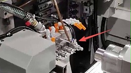 津上S205A背轴搭载高频铣，稳定实现铍铜0.5mm微孔精密加工