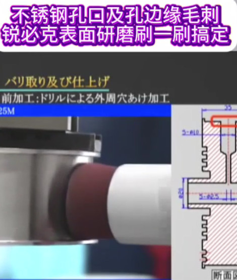 锐必克表面研磨刷