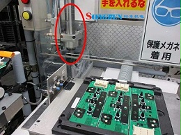 NAKANISHI分板机主轴在PCB分板上切削案例
