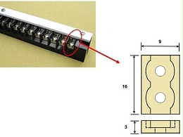 高速电主轴NR-403E应用于船舶业接线端子排铣削案例