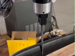 机器人加装RBZ-40浮动锉刀自动化去除塑料合模线毛刺