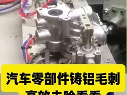 汽车零部件铸铝边缘毛刺，高效去除看看RBZ浮动主轴