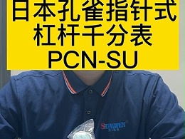 日本孔雀指针式杠杆千分表PCN-SU