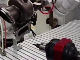 RBZ40浮动主轴扭矩足够，去除压铸铁毛刺