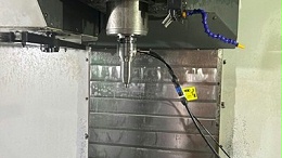 硬度38钢件钻微孔0.05mm，CNC可加装80000转加工中心增速器