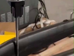 硬塑料件合模线去除,用大扭矩RBZ浮动主轴