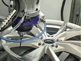 0.6牛米大扭矩RBZ40浮动主轴，新能源轮毂去毛刺