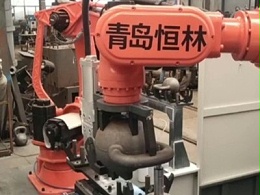 0.5mm压铸铁边缘毛刺，RBZ40浮动主轴灵活去除