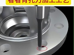 不锈钢内孔翻边毛刺，看看背孔刀加工工艺