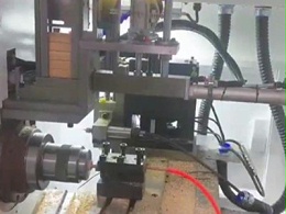 管制工件管口铣削无毛刺，4万转高精度RBZ高速电主轴