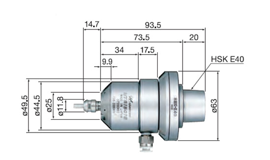 HTS1501S-HSK E40尺寸图