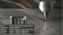 钨钢钻0.05mm微孔，15万转高速气动主轴可加工
