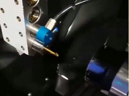 斯大SB-20R走心机钻微孔加装60000转高频铣精密加工