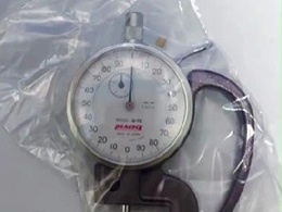 测量薄膜的可读数0.001mm的日本孔雀厚度计G-7C