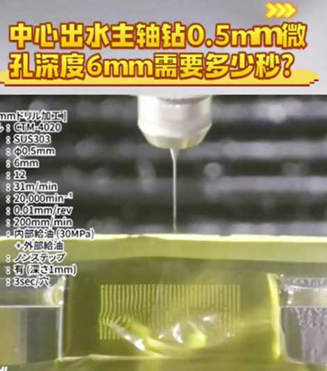 中心出水主轴