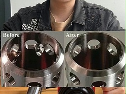 压铸铝件2mm披风用RBZ浮动主轴扭矩足够