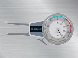 KROEPLIN喷雾罐专用卡规指针式A2100