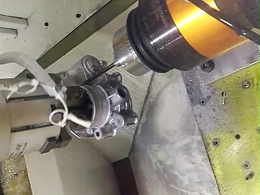 铝铸件气动锉刀浮动去毛刺自动化设备加工案例