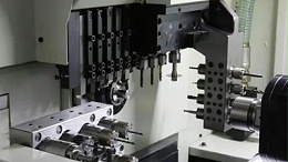 国产走心机钻微小孔，高转速NAKANISHI高频铣可加工