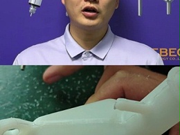 吹塑塑料合模线使用RBZ浮动主轴去除更加高效