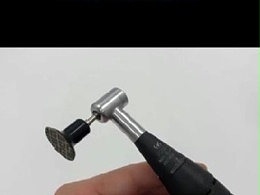 90°弯头打磨头打磨工件表面刀纹