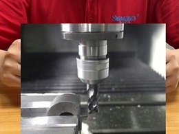 NAKANISHI大扭矩电主轴BMS-4020使用10mm铣刀用于铸铁铣削