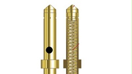 铍铜钻0.4mm通孔，80000转NAKANISHI高频铣可加工