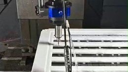 RBZ-30浮动主轴：ABS注塑件合模线雕刻机高速精修方案