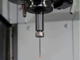 交叉内孔去翻边毛刺，用锐必克陶瓷纤维研磨棒，工件完美无暇