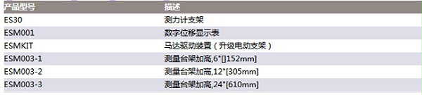 美国mark-10手轮测力计支架ES30参数