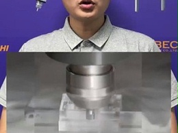 六万转高速主轴加工石英玻璃效果更好