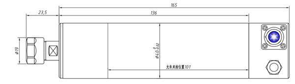 主轴尺寸 